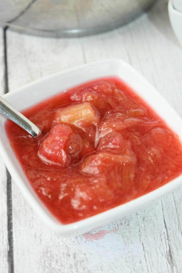Rhubarb Sauce is a delicious seasonal sauce and its uses are only limited by your imagination.