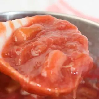 Rhubarb Sauce is a delicious seasonal sauce and its uses are only limited by your imagination.