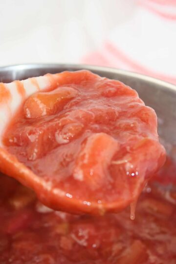 Rhubarb Sauce is a delicious seasonal sauce and its uses are only limited by your imagination.