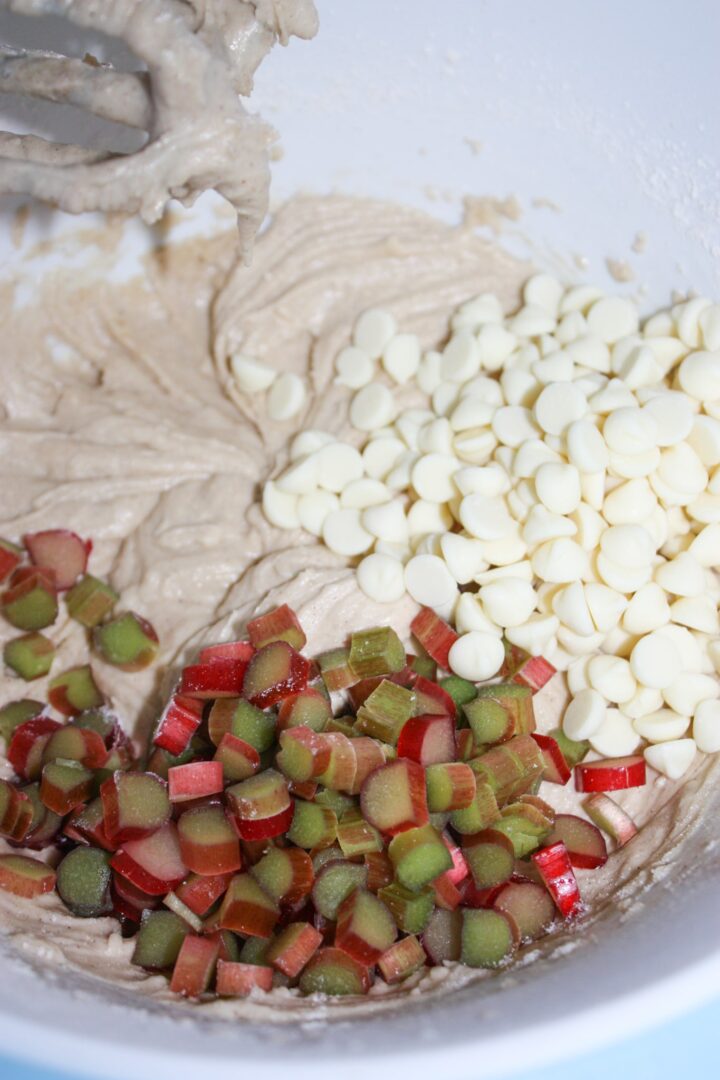 Air Fryer Rhubarb Muffins Gluten Free Kiss Gluten Goodbye