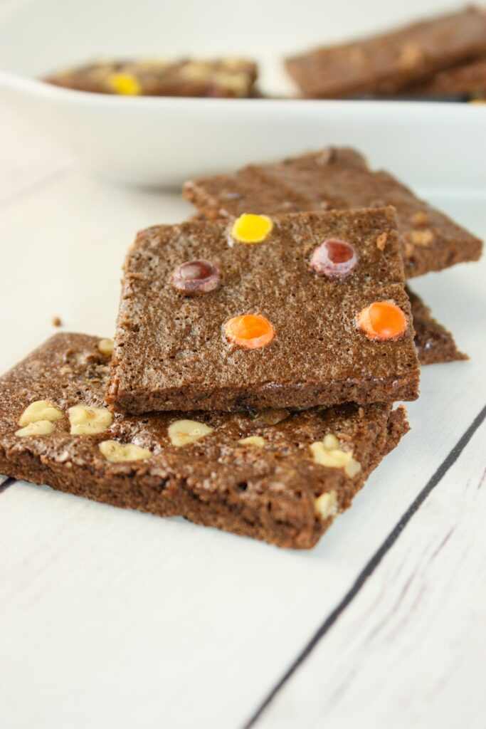 Gluten Free Brownie Brittle Kiss Gluten Goodbye