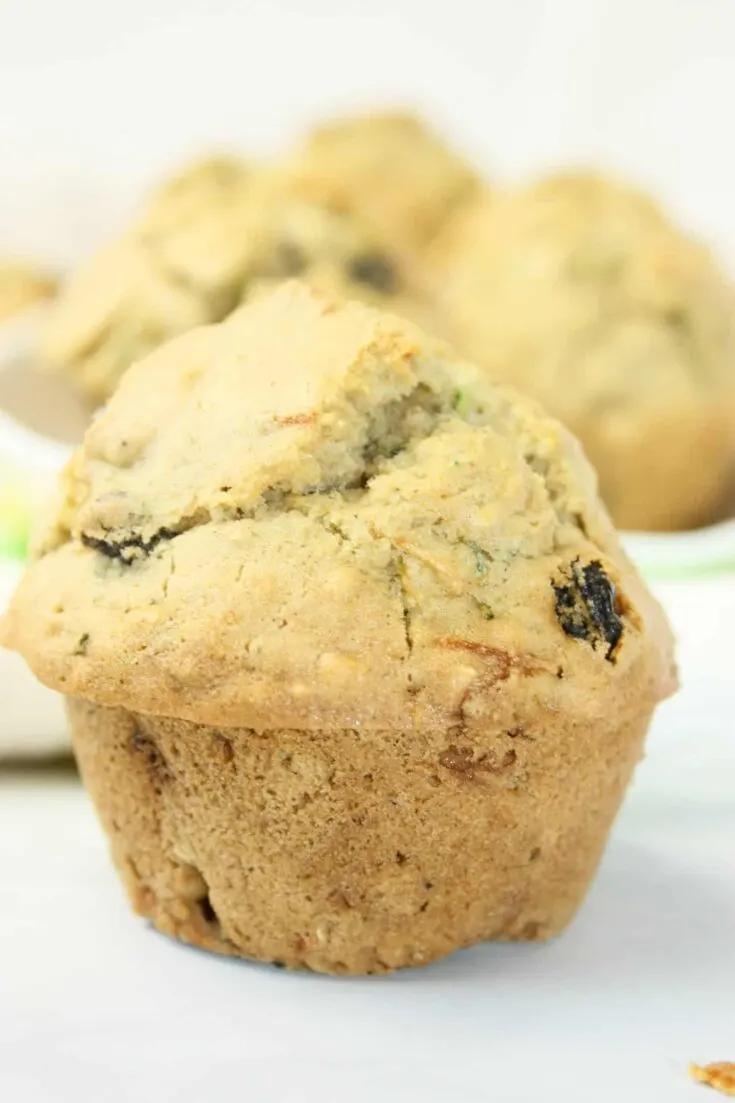 Gluten Free Zucchini Muffins are a tasty way to use up some of your fall harvest.  