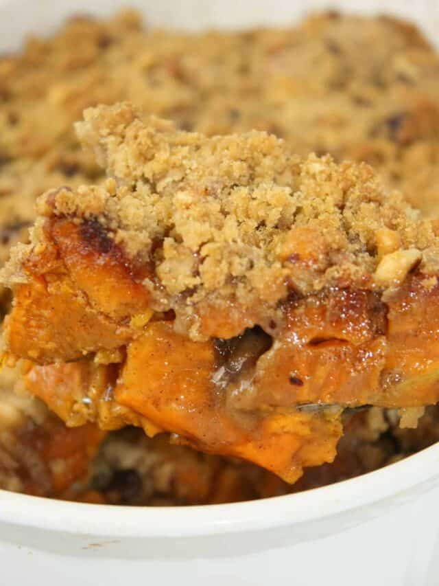 How To Make Sweet Potato Casserole with Walnuts