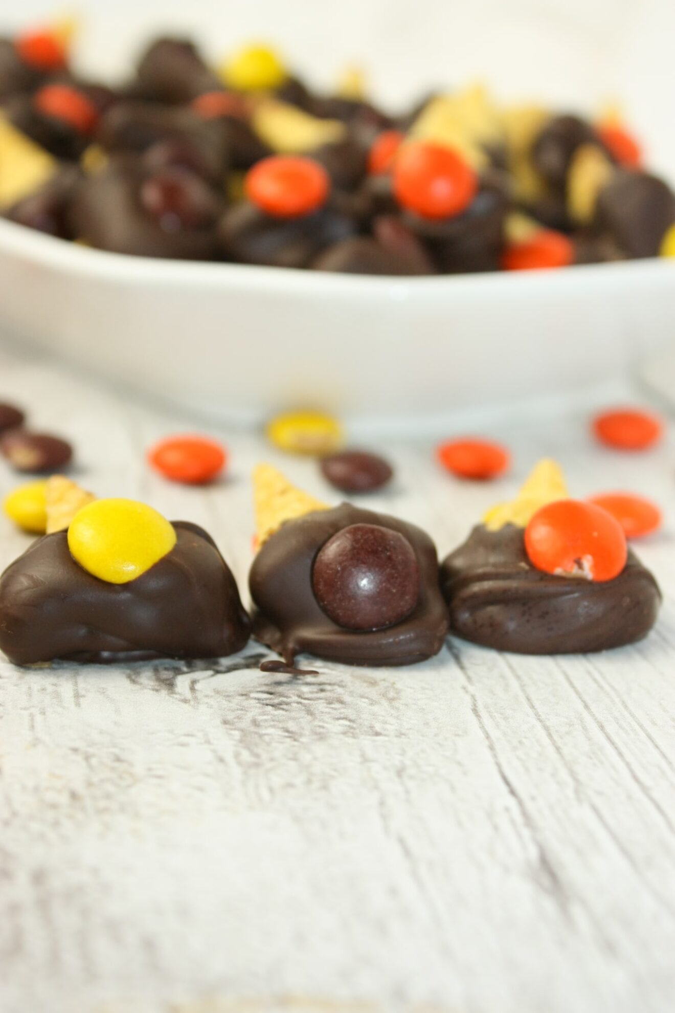 Chocolate Dipped Bugles Kiss Gluten Goodbye