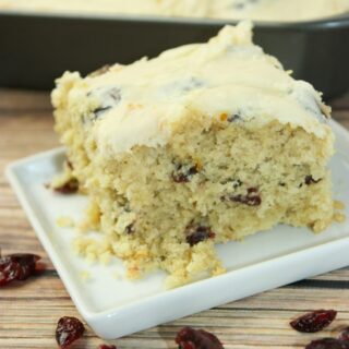 Cranberry Orange Cake is an easy and very tasty dessert recipe. This gluten free cake is a perfect blend of sweet orange flavouring and tart cranberries.