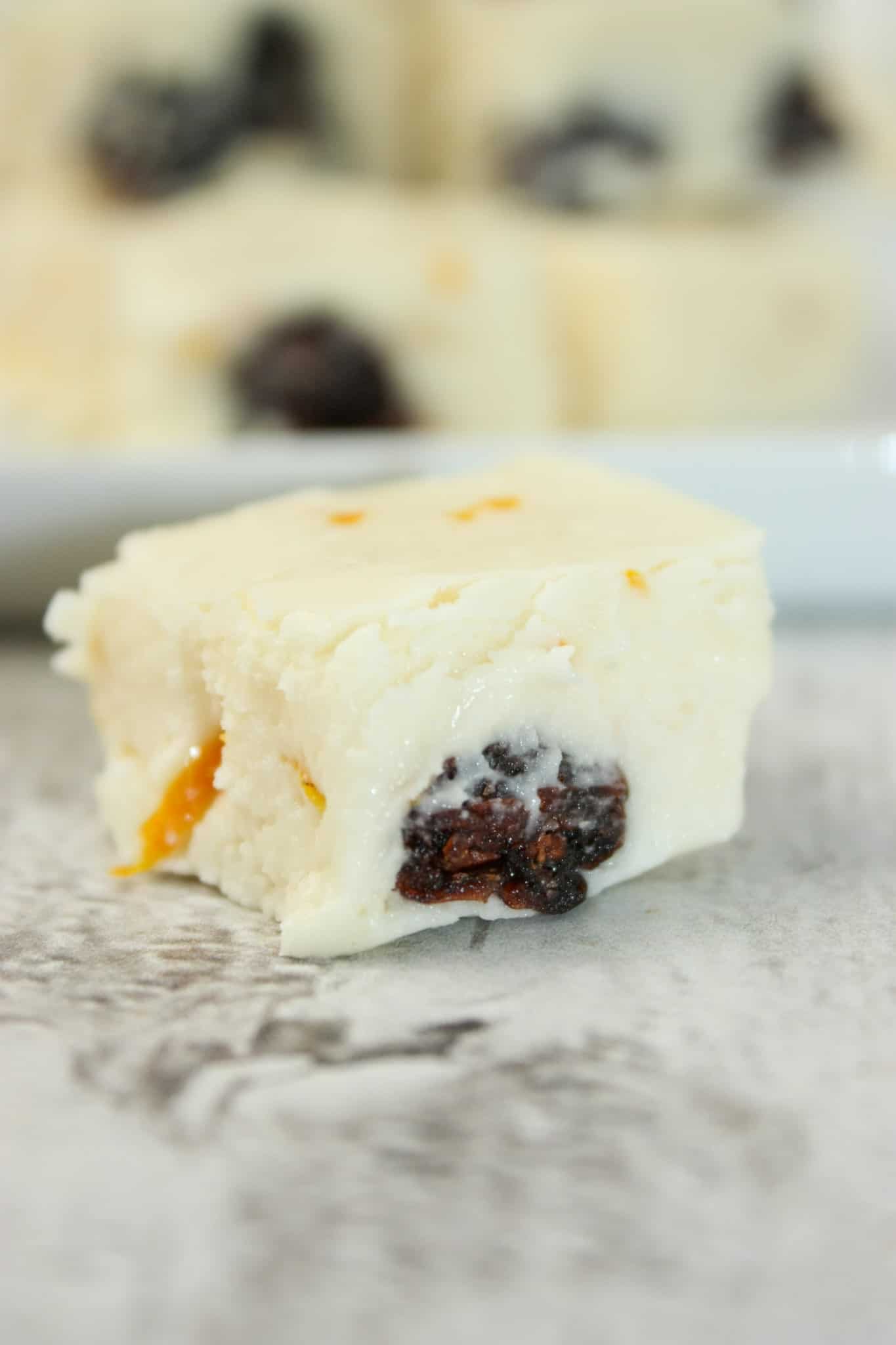 Cranberry Orange Fudge is a decadent treat.  This creamy, tasty candy is loaded with flavour and bits of dried cranberry.
