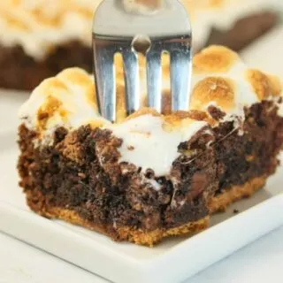 These chewy chocolate S'mores Brownies are a decadent treat if you have been avoiding desserts due to a gluten intolerance.