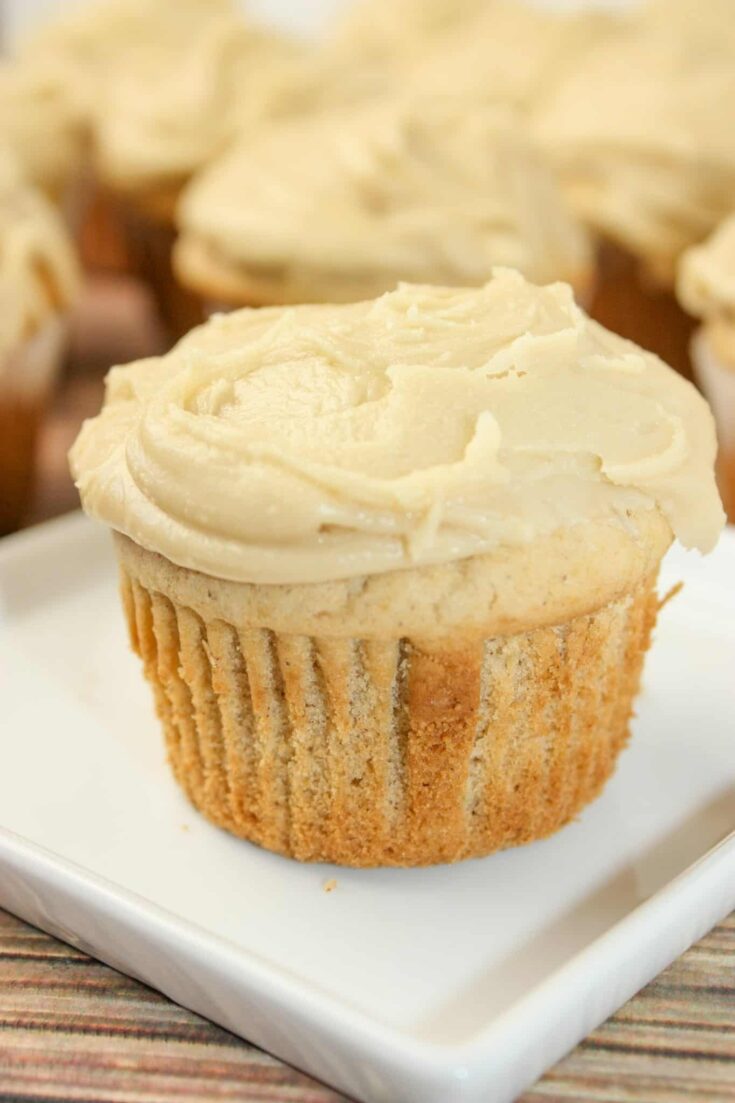 Apple Sauce Cupcakes are a tasty snack or a great dessert to serve as part of any lunch or dinner menu.