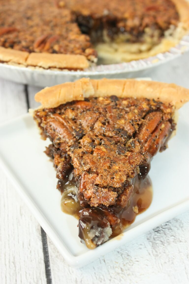 Chocolate Pecan Pie is a rich, flavourful dessert that will be the perfect ending to any meal.