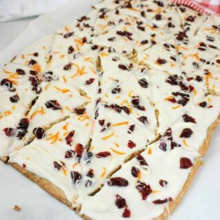 Gluten Free Cranberry Bliss Bars are a copycat recipe of the Starbucks favourite treat.  So many people raved about this bar so I needed to make it gluten free so I could try it as well.