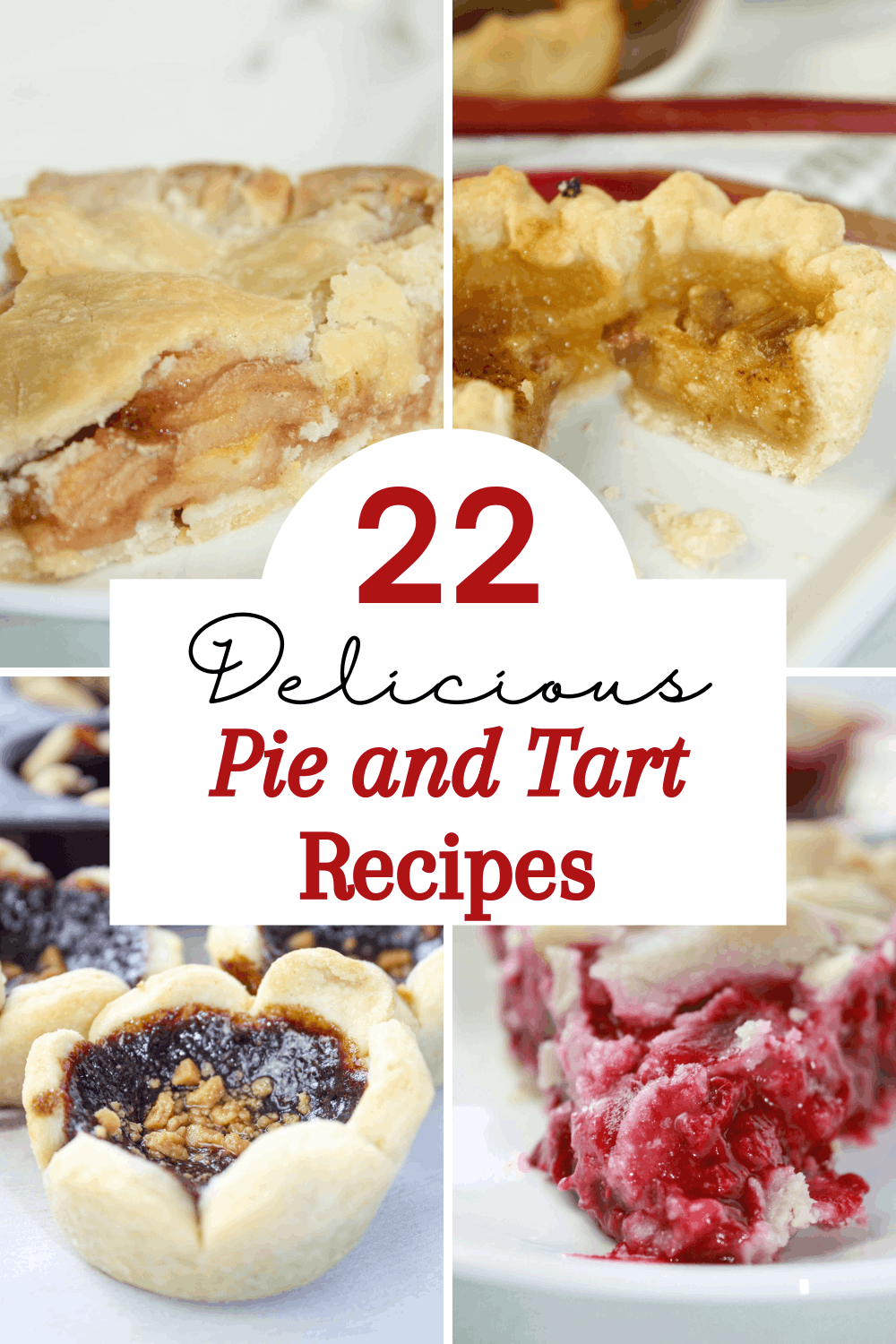 22 Delicious Pie and Tart Recipes, gluten free pie recipes, gluten free tart recipes, easy pie recipes for any time of the year, tasty pie recipes, best easy pie recipes, sweet finish to any meal, party pies, holiday treats, pot luck favourites