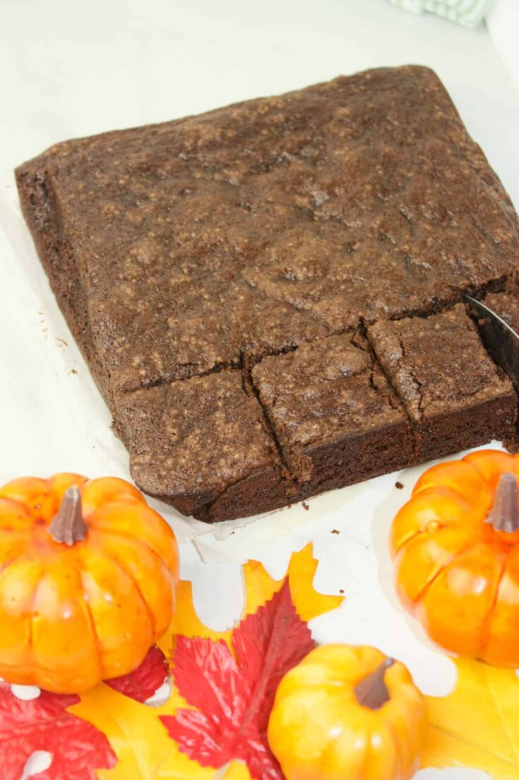 Pumpkin Brownies combine the richness of traditional chocolate brownies with the warm, spiced flavor of pumpkin.