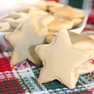 Maple shortbread cookies are rich, buttery treats with a delicate, crumbly texture that melts in your mouth.