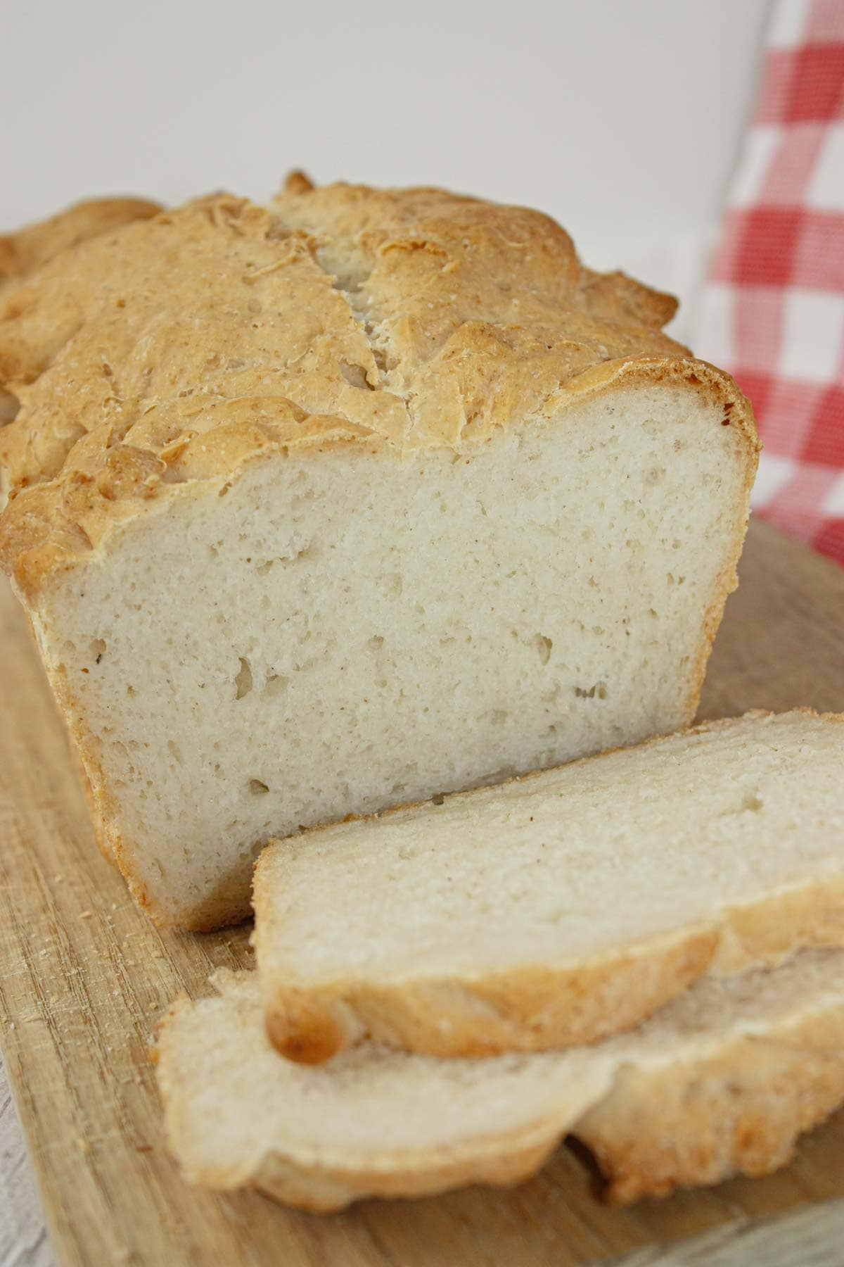 Single Rise Gluten Free Bread made with quick-rising yeast combines the convenience of a fast rise with the structure and flavor of a yeasted loaf.