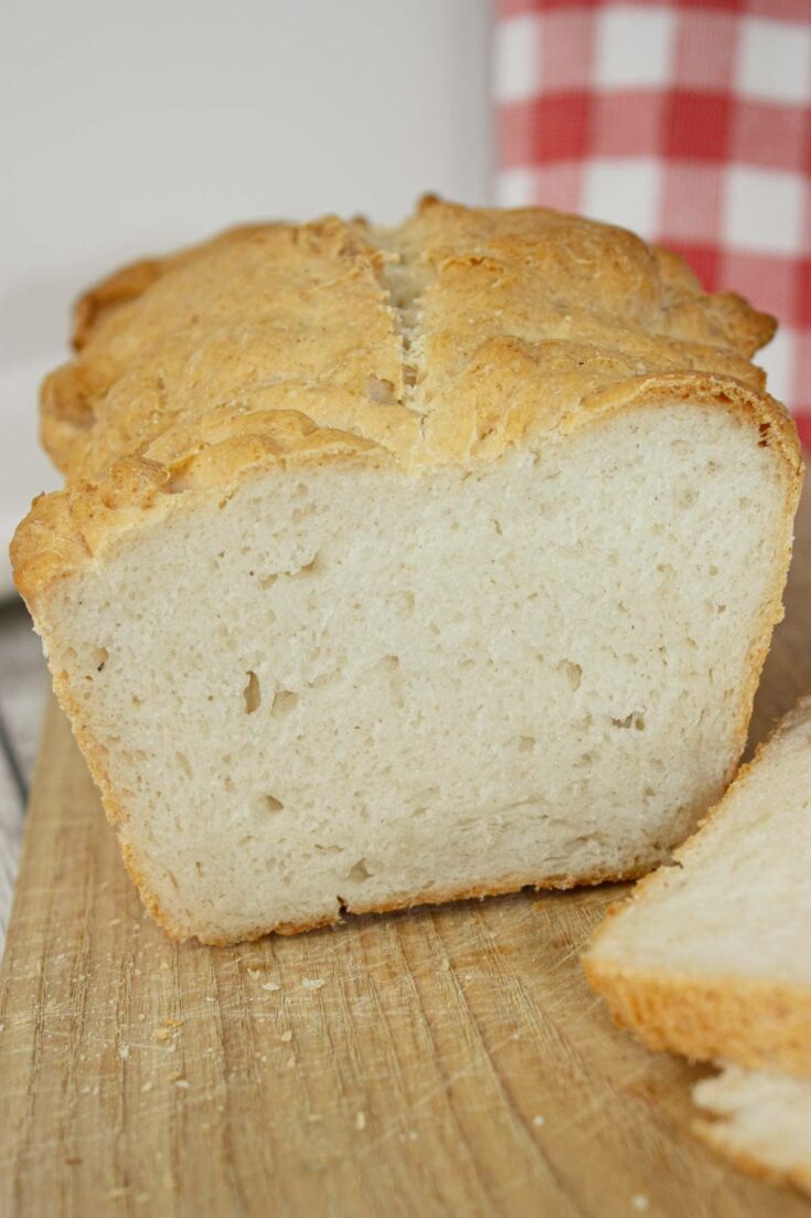 Single Rise Gluten Free Bread made with quick-rising yeast combines the convenience of a fast rise with the structure and flavor of a yeasted loaf.