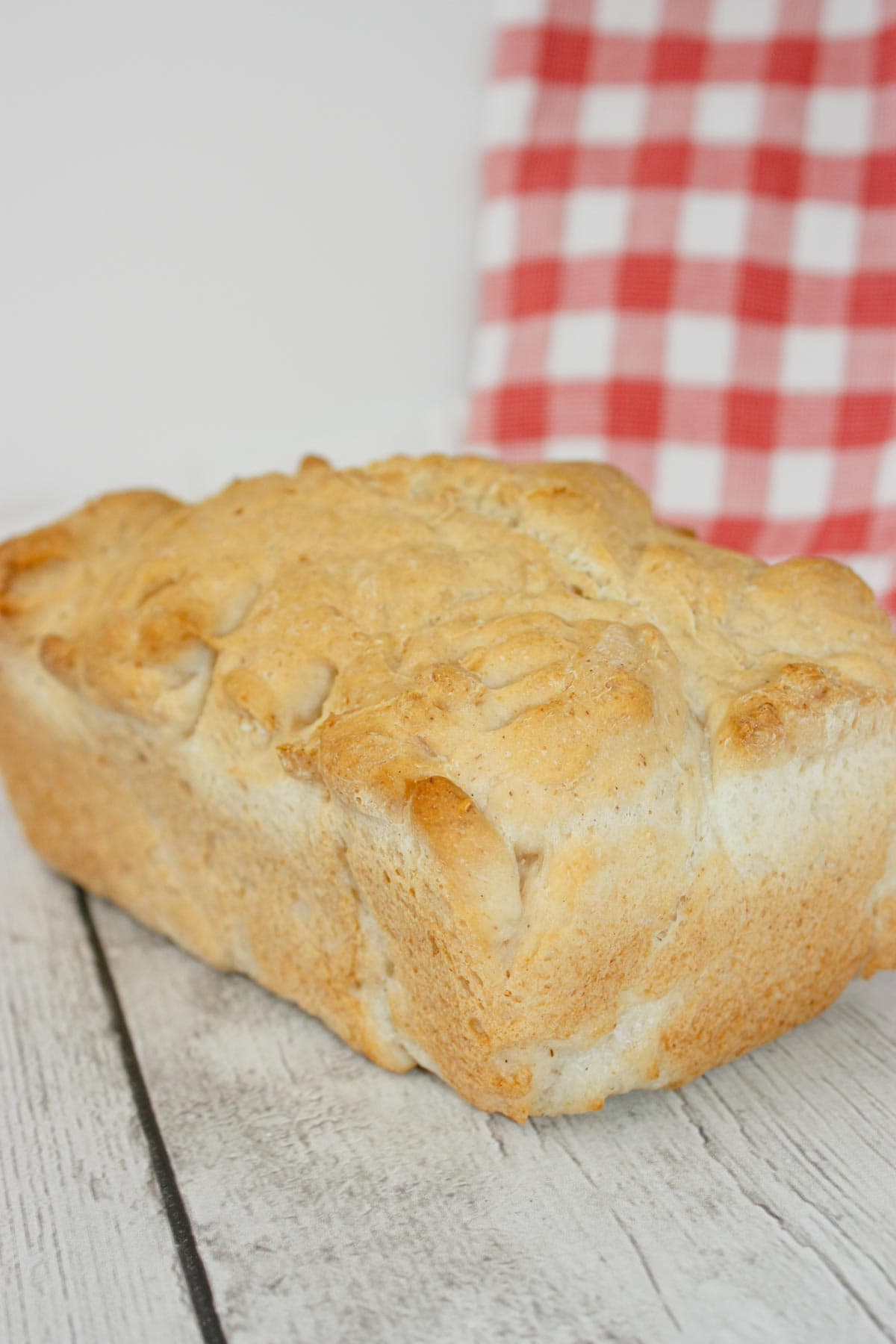 Single Rise Gluten Free Bread made with quick-rising yeast combines the convenience of a fast rise with the structure and flavor of a yeasted loaf.