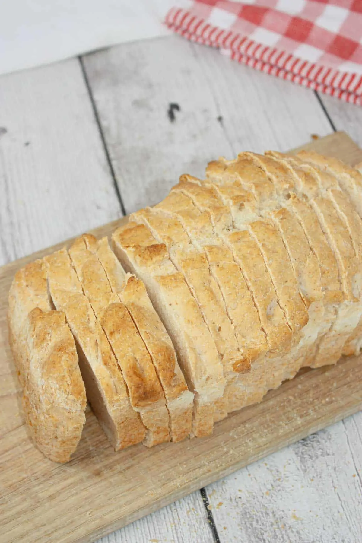 Single Rise Gluten Free Bread made with quick-rising yeast combines the convenience of a fast rise with the structure and flavor of a yeasted loaf.