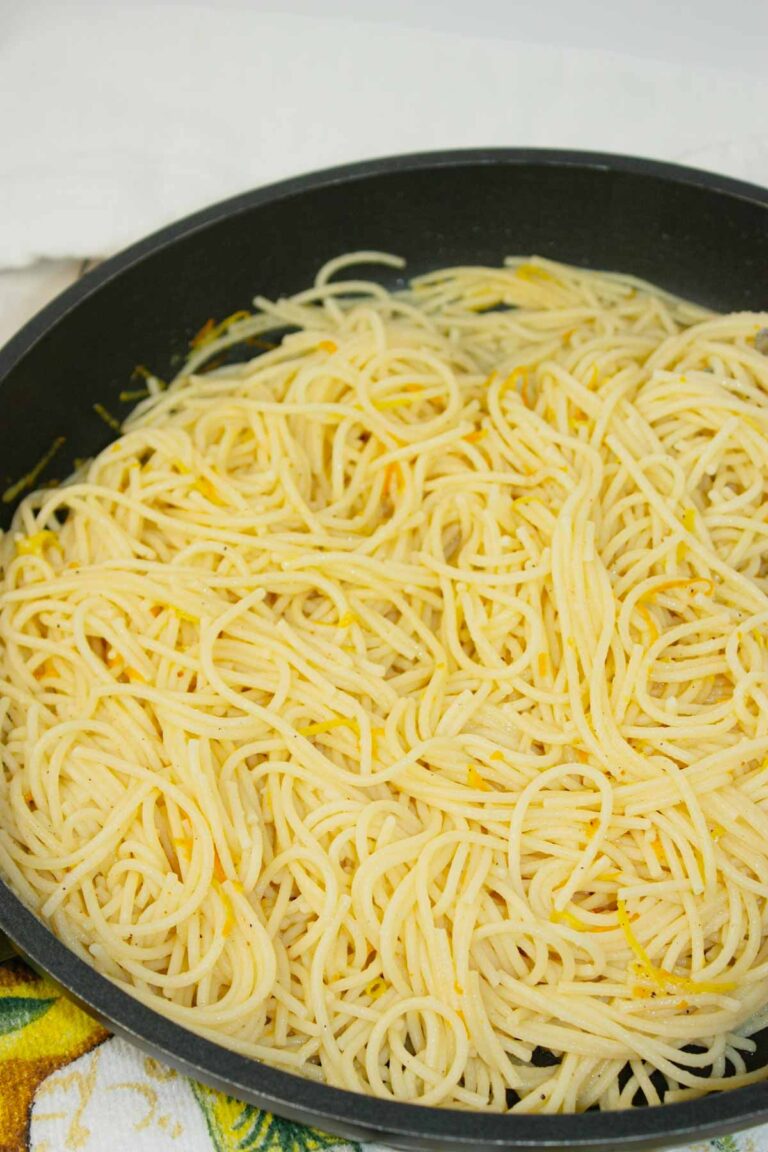Citrus Butter Noodles is a bright and comforting dish that combines tender pasta with butter and infused with zesty citrus flavors.