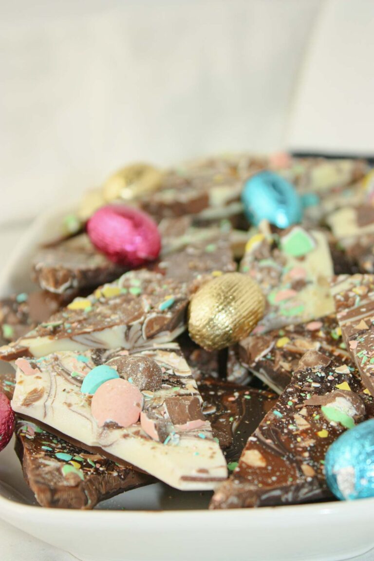 Easter Bark is a colourful, playful treat that's all about layers of rich chocolate and a festive crunch.
