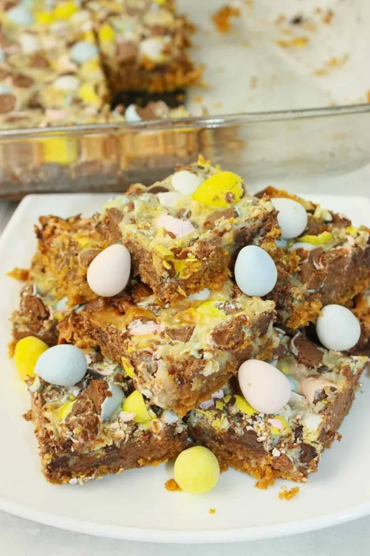Easter Magic Cookie Bars are a colourful, festive twist on the classic layered dessert—rich, chewy, and loaded with seasonal flair.