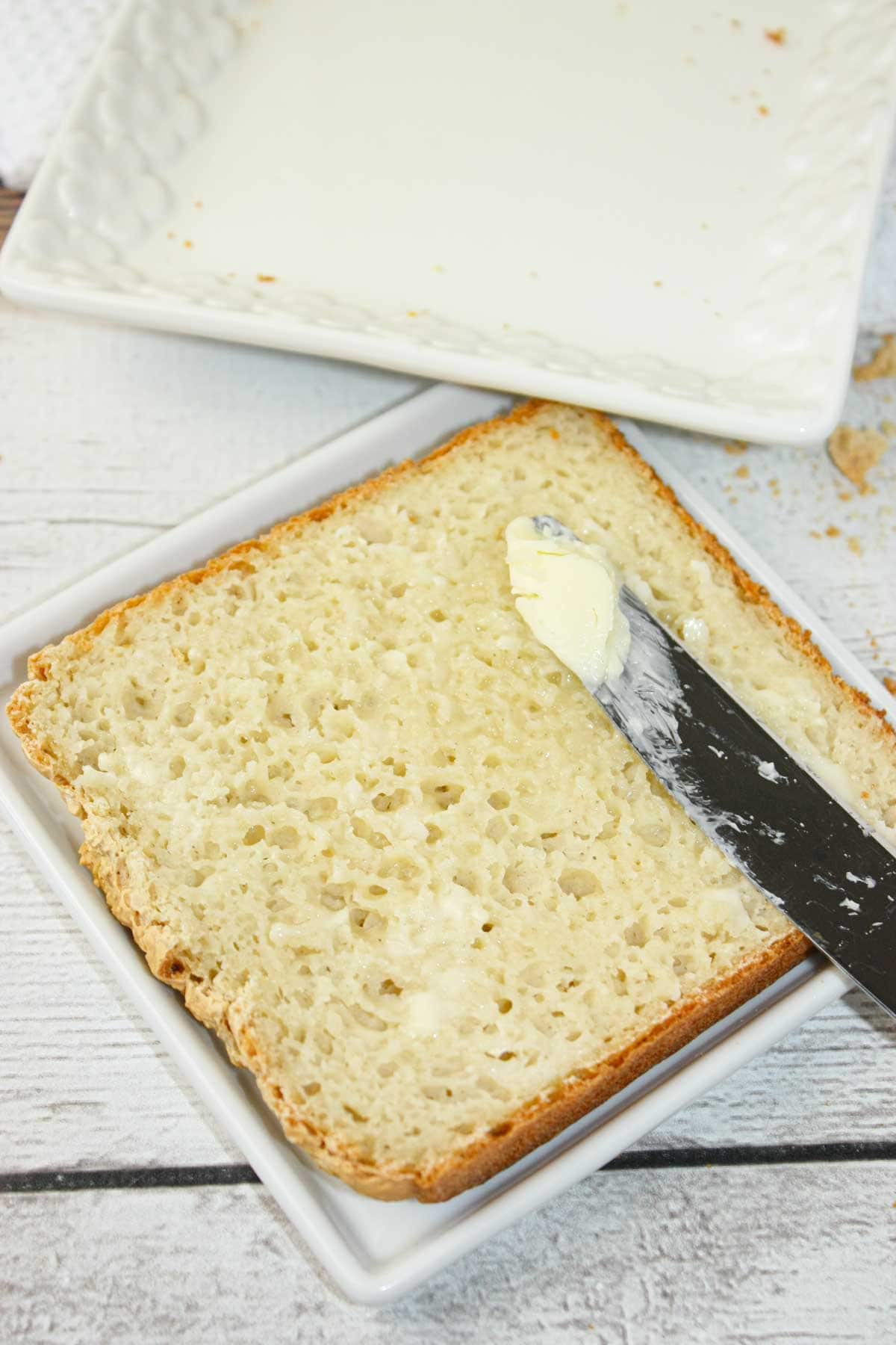 Gluten Free Sandwich Bread is soft and tender, with a golden crust that holds its shape beautifully.