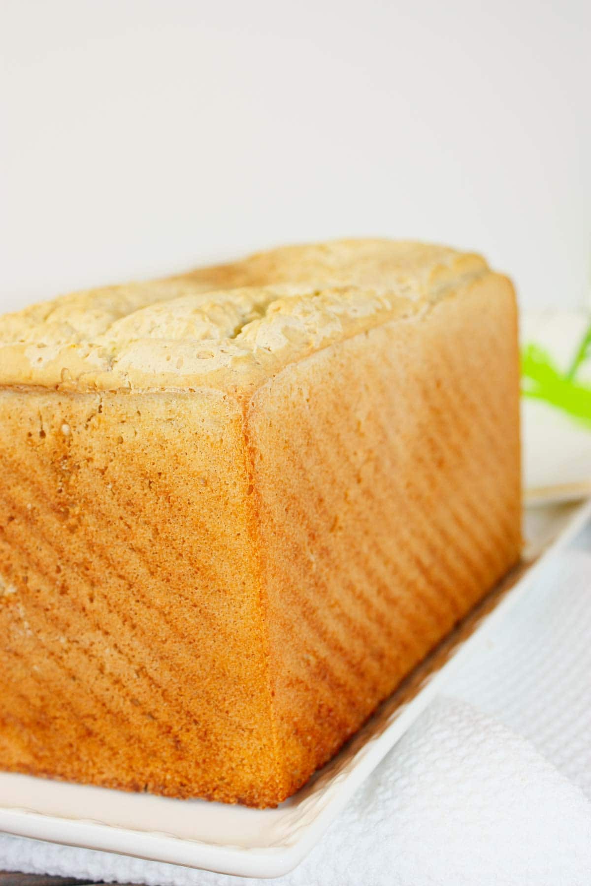 Gluten Free Sandwich Bread is soft and tender, with a golden crust that holds its shape beautifully.