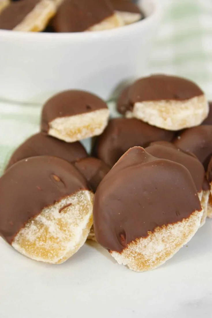 Dipped Candied Ginger is a perfect blend of sweet, warm, spicy, and smooth&mdash;simple ingredients transformed into a tiny moment of joy.