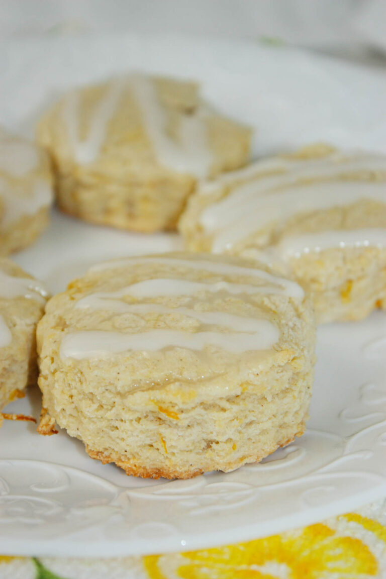 These Glazed  Lemon Scones greet you with a bright, citrusy aroma the moment they emerge from the oven.