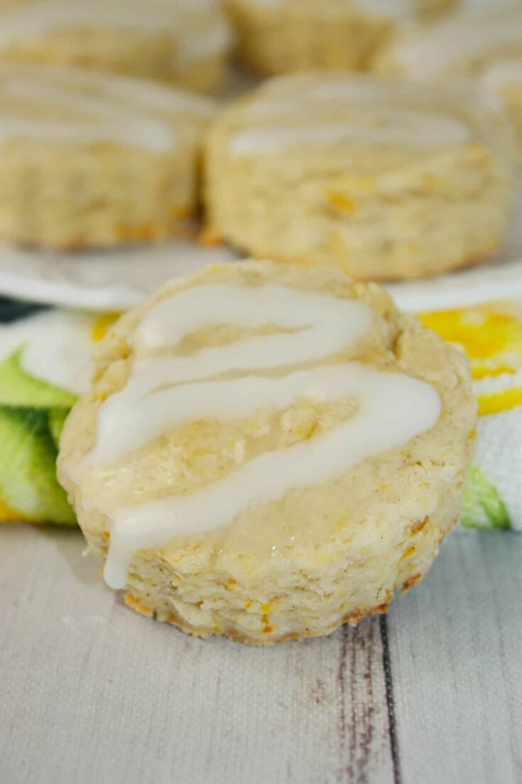 These Glazed  Lemon Scones greet you with a bright, citrusy aroma the moment they emerge from the oven.