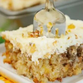 Mexican fruit cake is a rich, moist dessert made with crushed pineapple. The pineapple keeps the cake incredibly tender and soft.