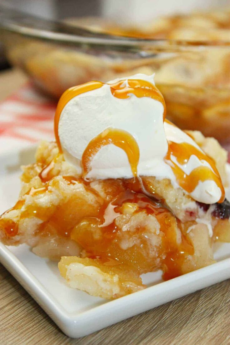 This Apple Pear Dump Cake is pure cozy comfort in every forkful. It&rsquo;s the kind of dessert that feels like fall in a baking dish.