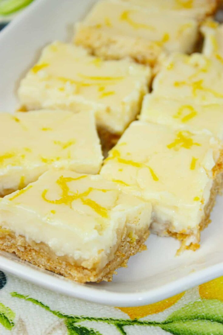 These Creamy Lemon Squares are sunshine in dessert form, rich, tangy, and irresistibly smooth.