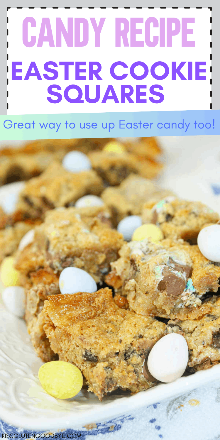 Easter Cookie Squares, mini egg cookie bars, easy Easter dessert squares, easy Easter cookie bars, Cadbury egg cookie bars, Delicious and so simple to make, this Cadbury mini eggs recipe is sure to be a hit all round!