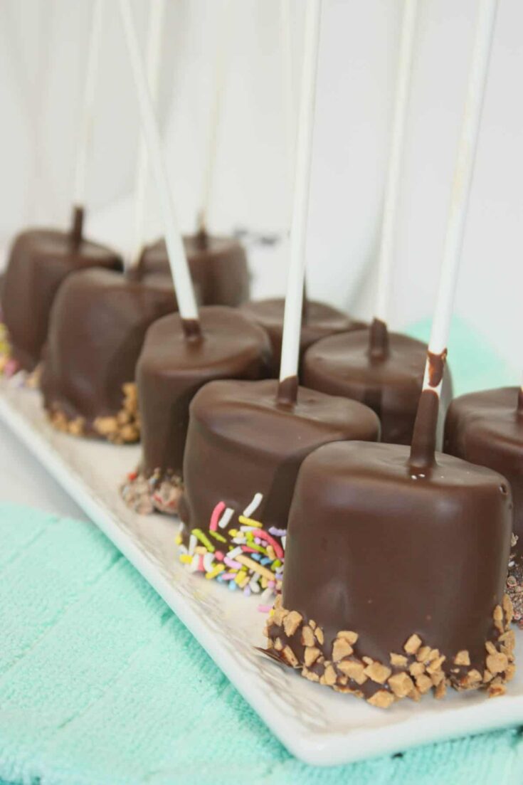 Chocolate Covered Marshmallow Pops are the kind of treat that instantly feels fun, festive, and just a little bit nostalgic.