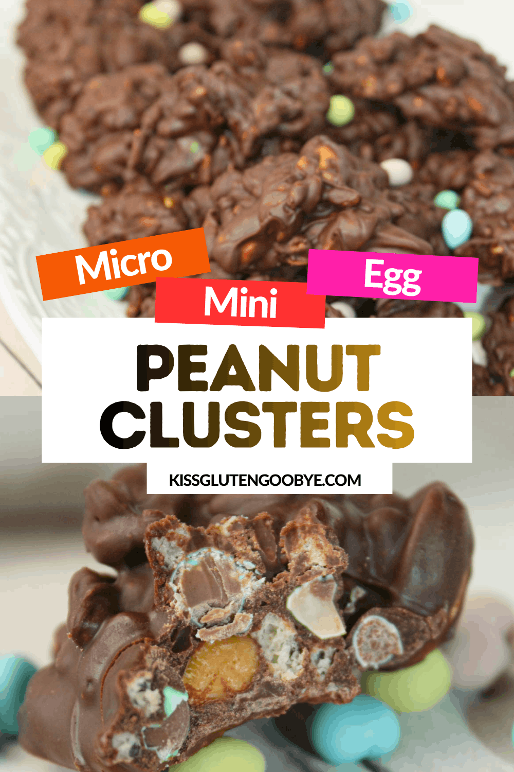 Homemade peanut clusters, holiday baking, holiday candy, Easter, simple and yummy holiday dessert, recipe, gluten free