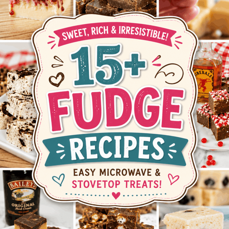 15+ fudge recipes is a roundup of the best easy to make homemade fudge recipes that you can make. Great as gifts for friends and family at Christmas. There are stove top recipes, microwave fudge. This is the best fudge there is, from traditional classic maple fudge, to peppermint fudge, candy cane fudge, boozy alchoholic fudge with Irish Cream, condensed milk fudge ingredient, old fashioned fudge, no bake fudge. Christmas gift ideas, sweets for any time of year, candy recipes