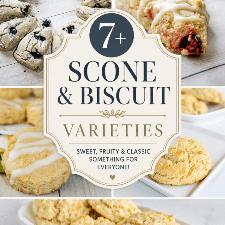 Looking for the best homemade scone and biscuit recipes? This delicious roundup features 7+ easy recipes, including blueberry scones, rhubarb scones, almond flour biscuits, and more. Whether you're baking for breakfast, brunch, afternoon tea, or a comforting side for dinner, you'll find simple, delicious recipes the whole family will love. Save this Pinterest Pin for easy baking inspiration and discover your next favourite homemade scone or biscuit recipe!