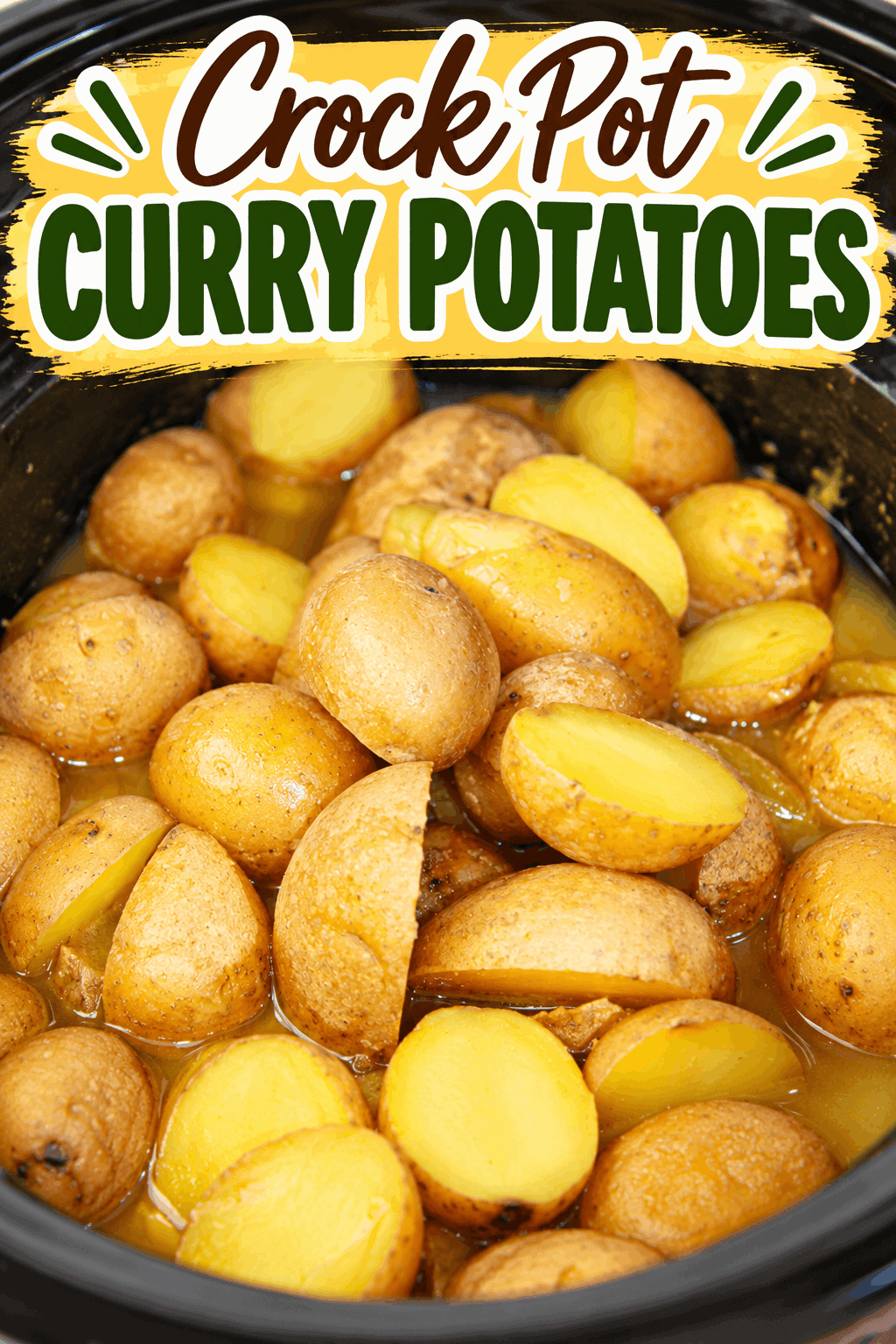 These Crock Pot Curry Potatoes are tender, flavorful potatoes slow cooked with warm curry spices for an easy and comforting side dish. Perfect for busy weeknight dinners, family meals, or serving alongside your favorite chicken, beef, or pork recipes. This easy slow cooker potato recipe is packed with delicious flavor and makes a cozy addition to any dinner table.
